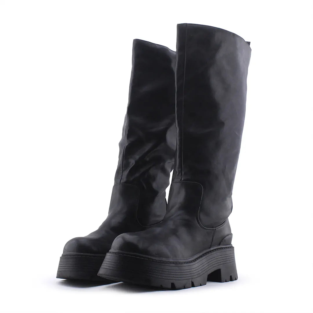 Pull & Bear Knee High Boot | 100% Authentic Leather