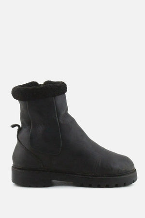 Zara Zipper Chelsea Ankle Boots | 100% Authentic Leather - sundaybazar