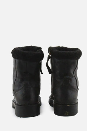 Zara Zipper Chelsea Ankle Boots | 100% Authentic Leather - sundaybazar