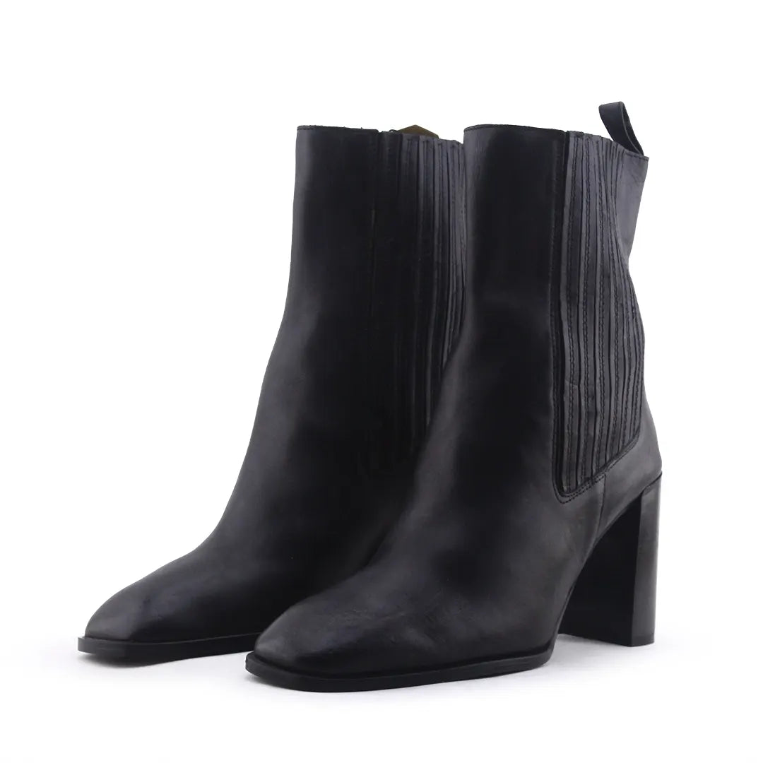 Zara Stretchable Ankle Boot | 100% Authentic Leather