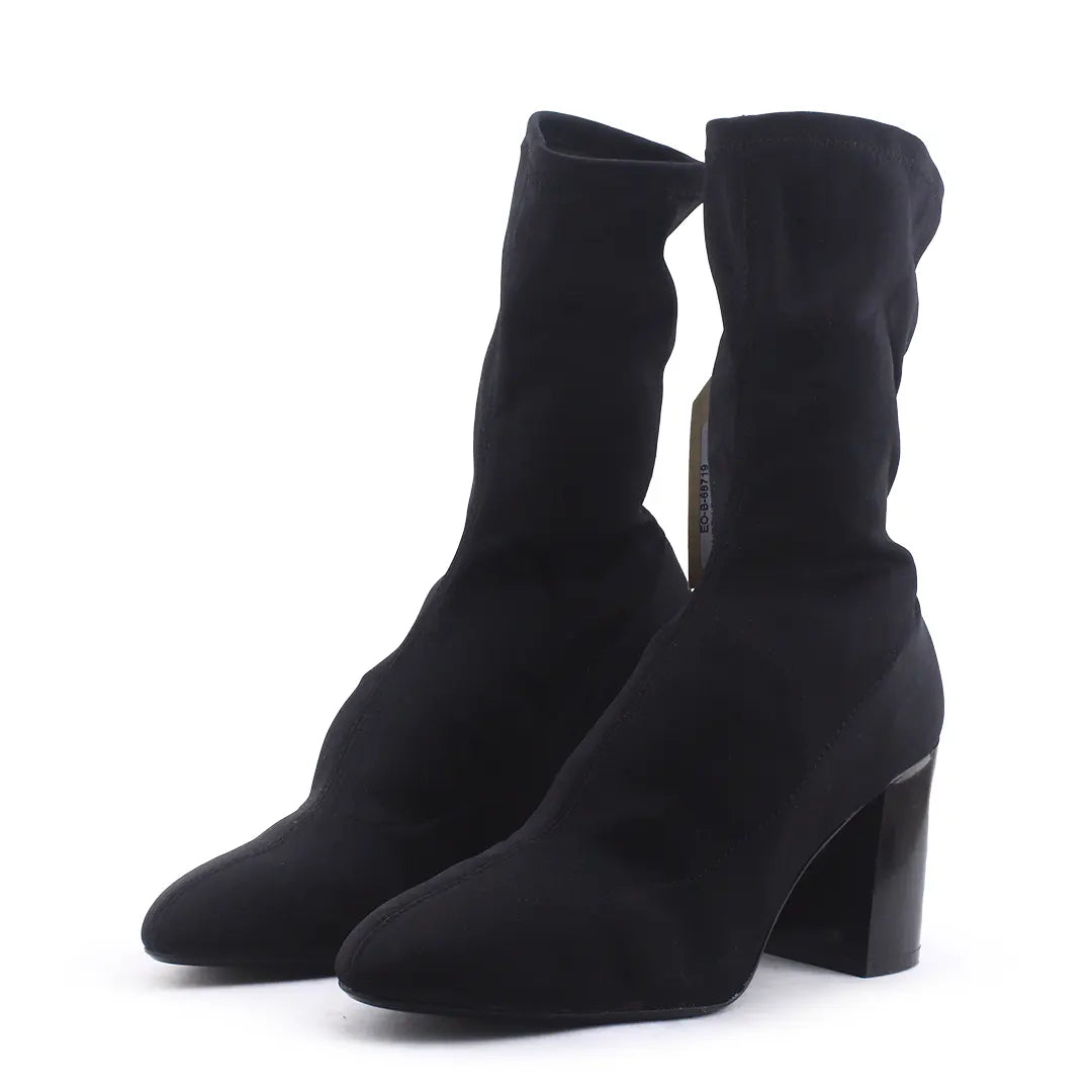Bershka Textile Ankle Boot