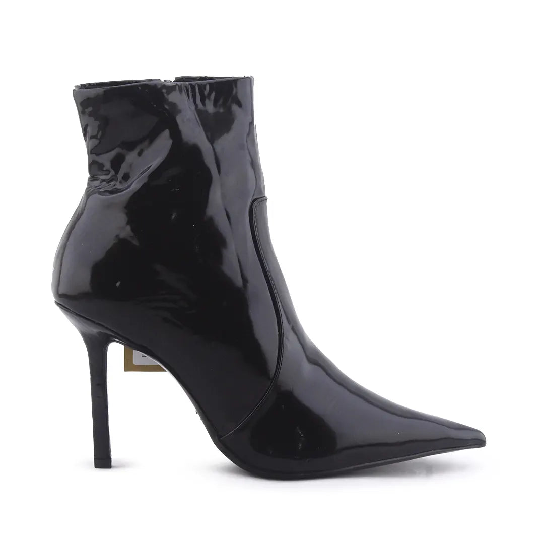 Zara Zipper Patent Ankle Boot