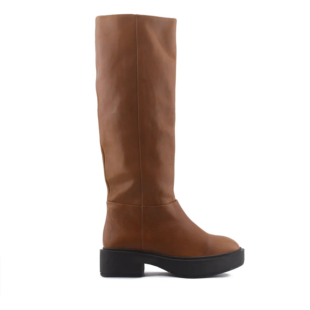 Mango Knee High Boots (100% Authentic Leather)