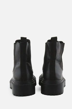 Stradivarius Stretchable Chelsea Ankle Boots | 100% Authentic Leather - sundaybazar