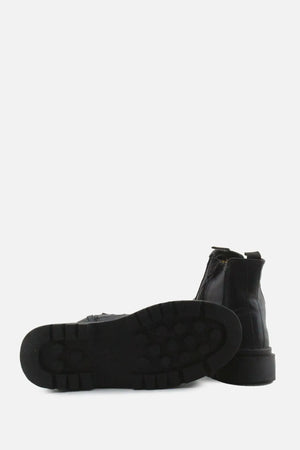 Zara Zipper Stretchable Chelsea Ankle Boots | 100% Authentic Leather - sundaybazar