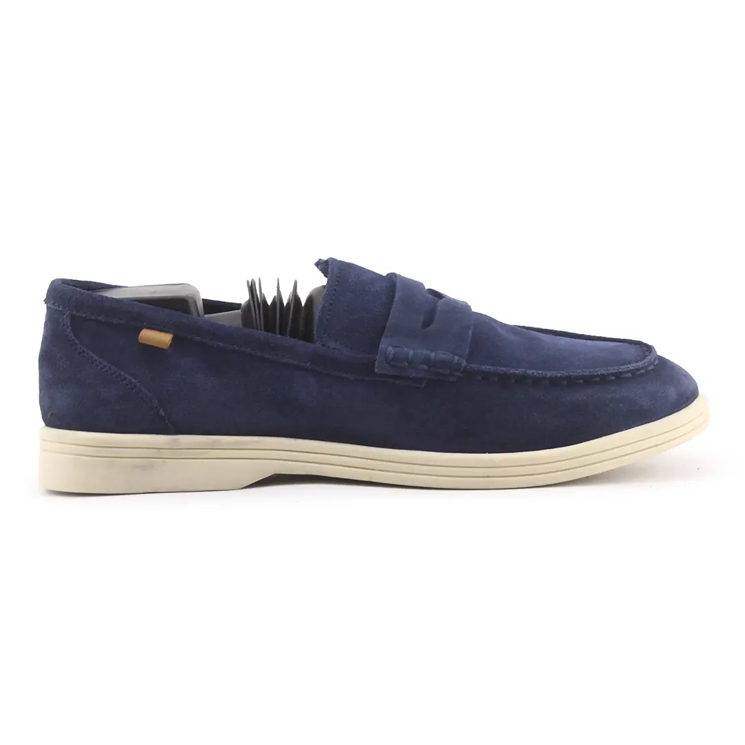 Zara Suede Slip On Loaferss