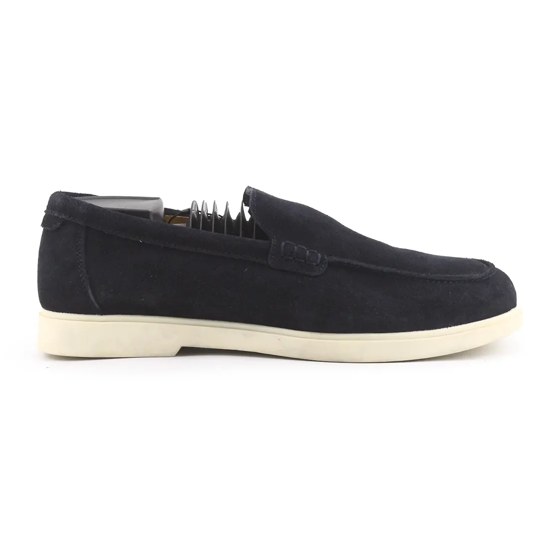 Zara Suede Slip On Loaferss