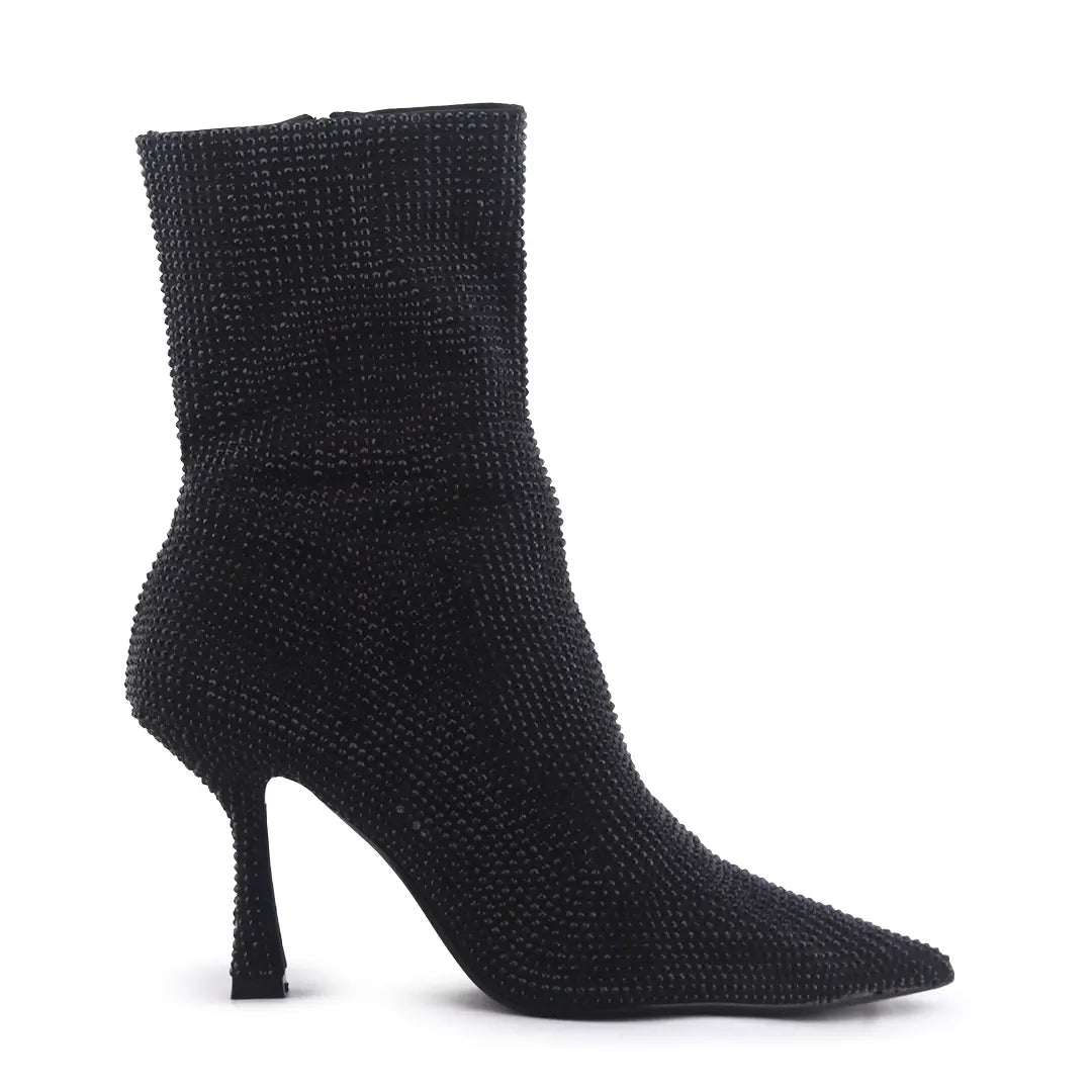 Zara Zipper Ankle Boot