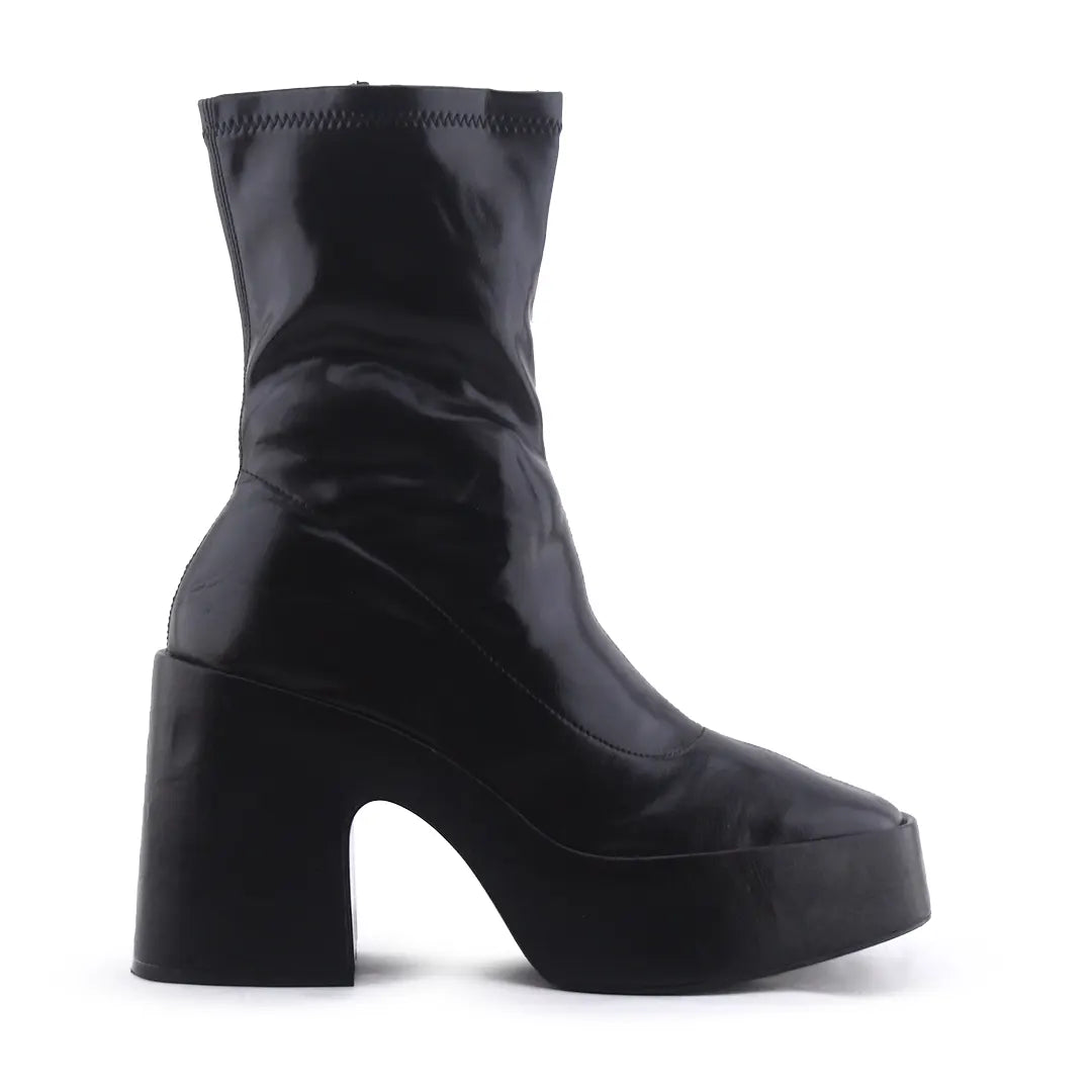 Zara Zipper Ankle Boot | 100% Authentic Leather
