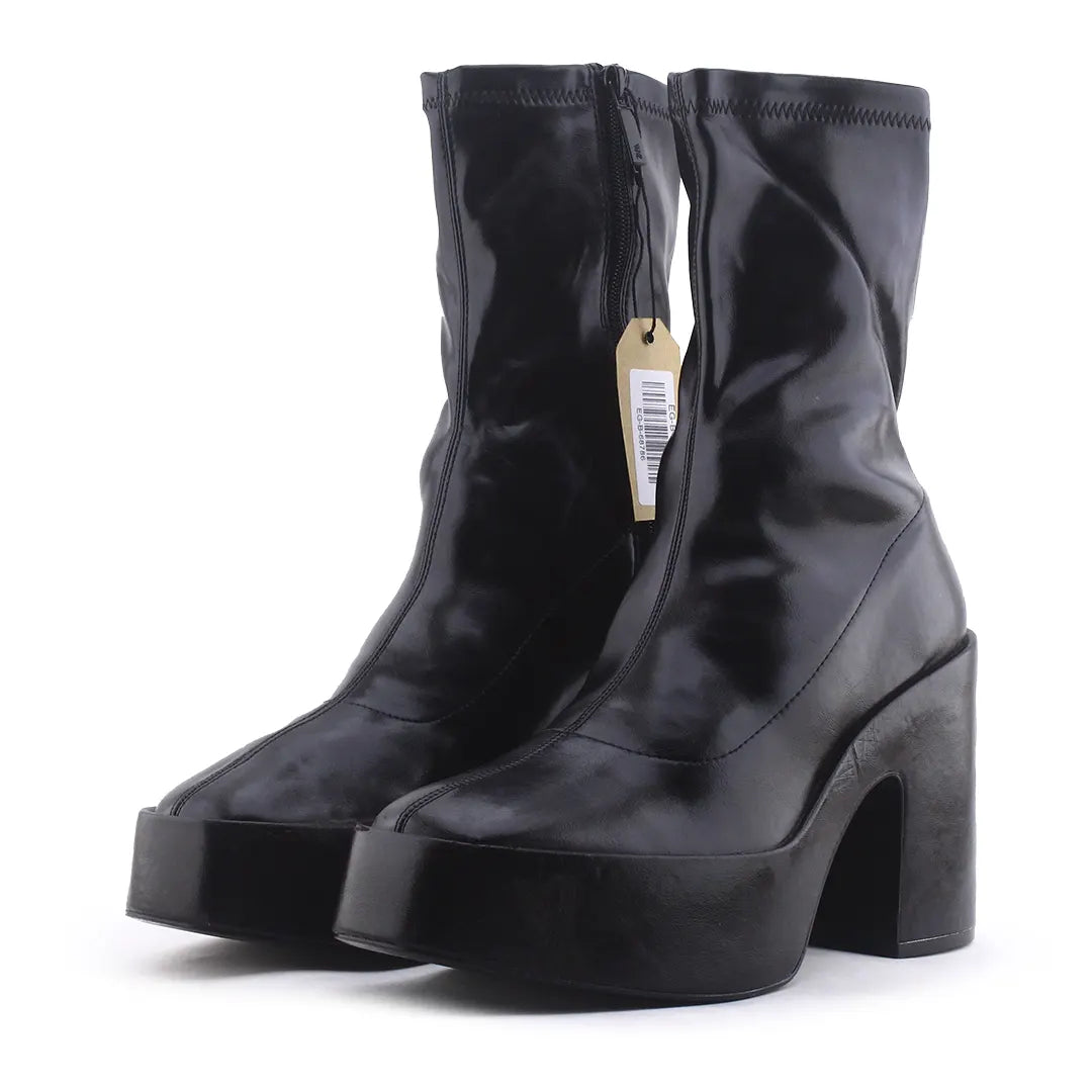 Zara Zipper Ankle Boot | 100% Authentic Leather