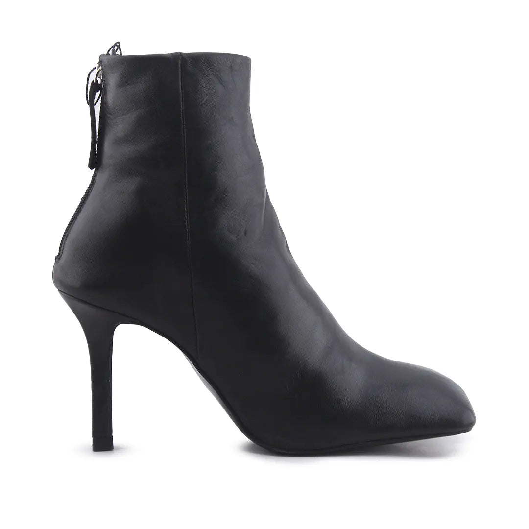 Zara Zipper Ankle Boot | 100% Authentic Leather