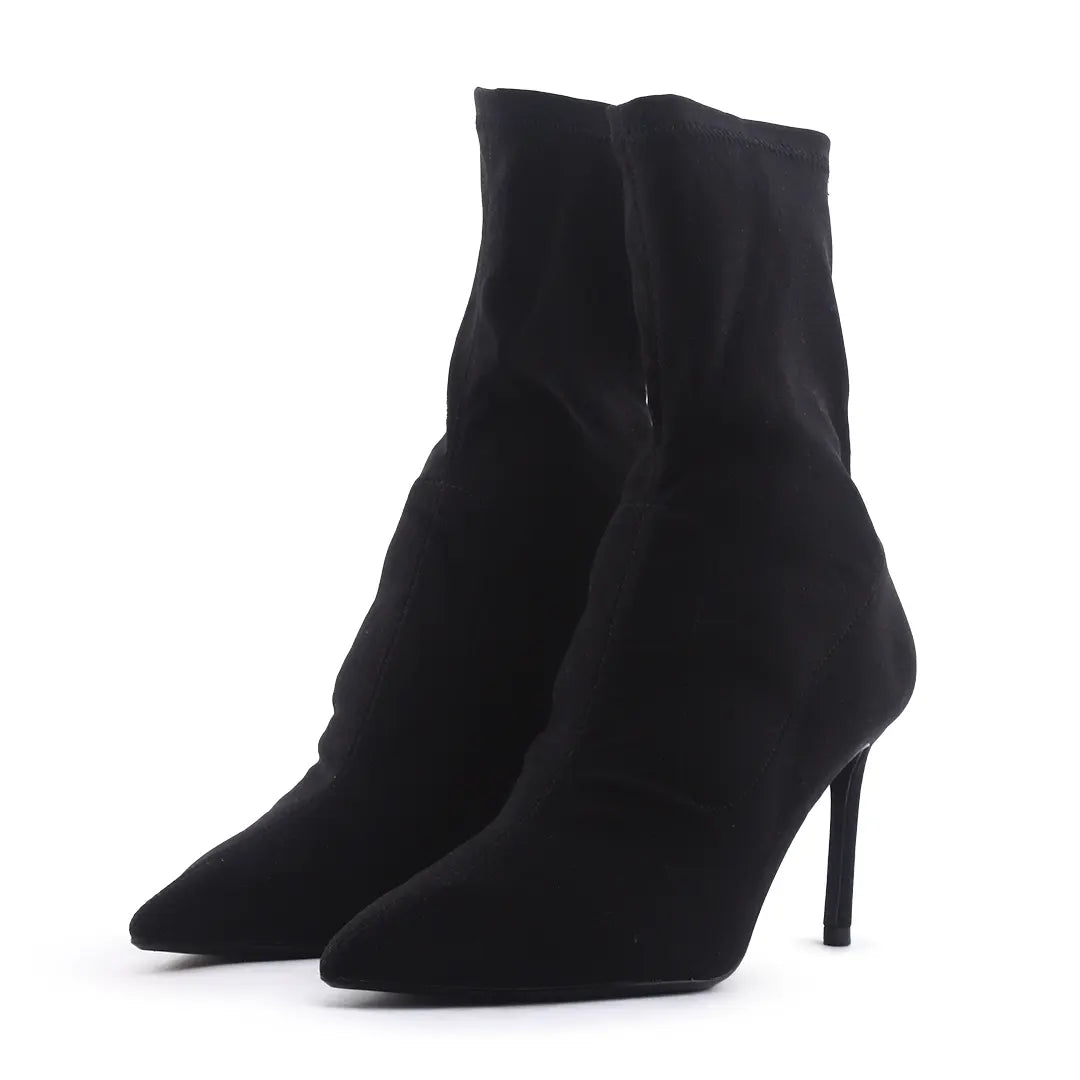 Bershka Textile Ankle Boot