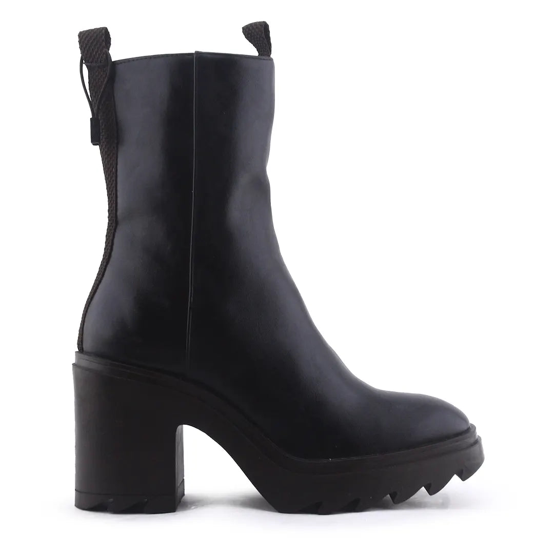 Zara Zipper Ankle Boot | 100% Authentic Leather