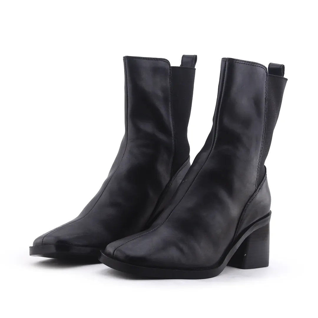 Zara Stretchable Ankle Boot | 100% Authentic Leather
