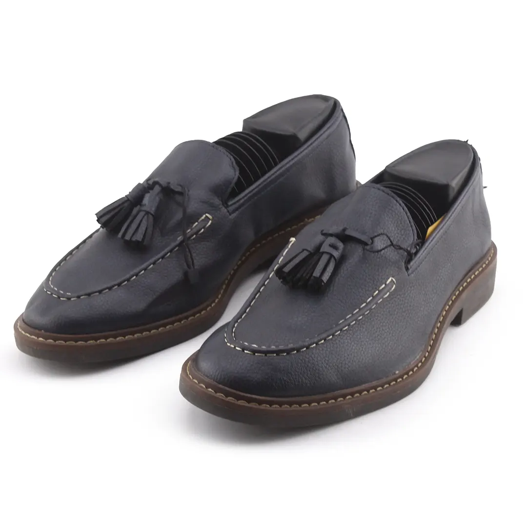 Zara Leather Penny Loaferss