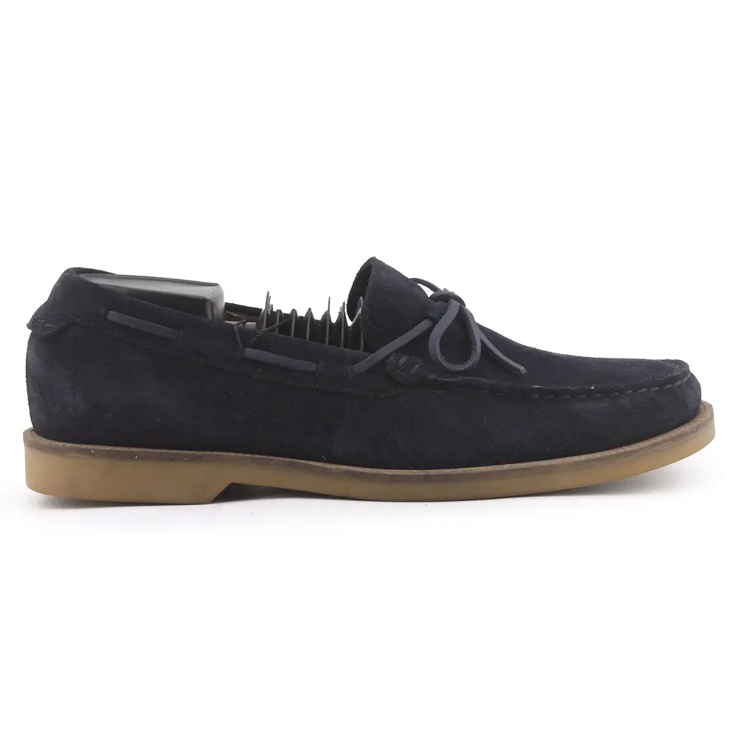 Zara Suede Dockside Loaferss