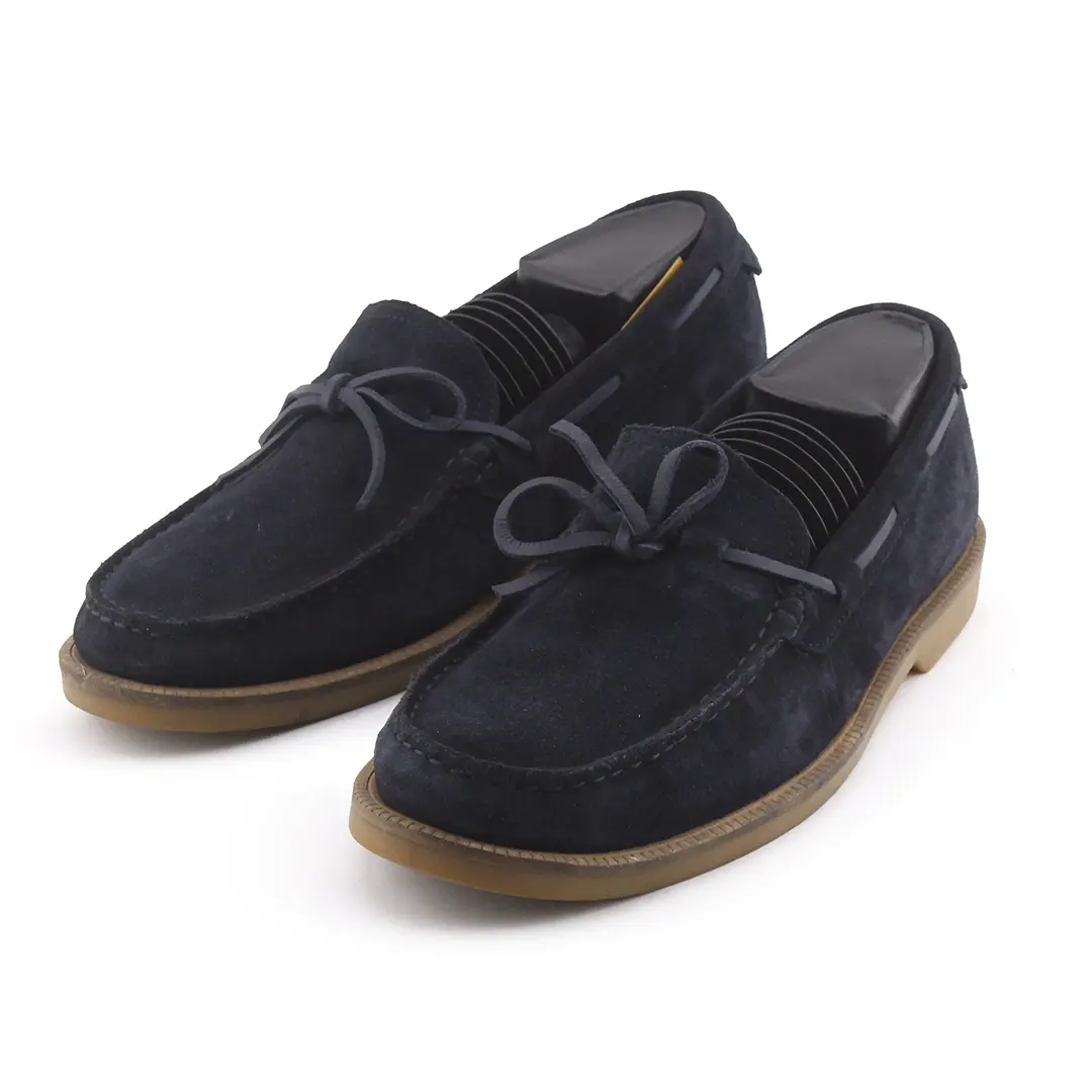Zara Suede Dockside Loaferss
