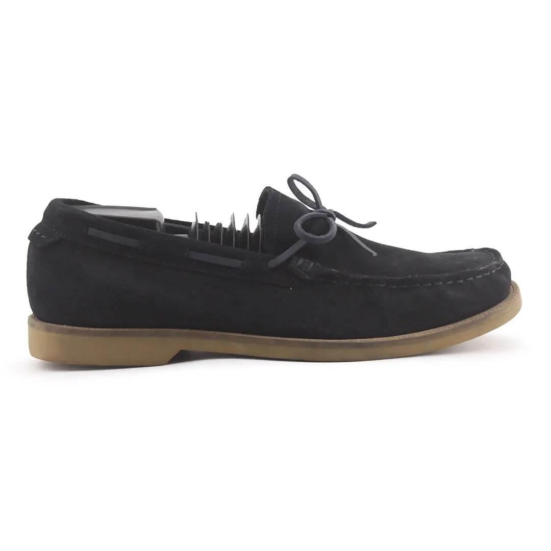 Zara Suede Dockside Loaferss