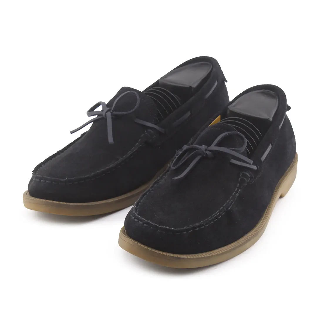 Zara Suede Dockside Loaferss