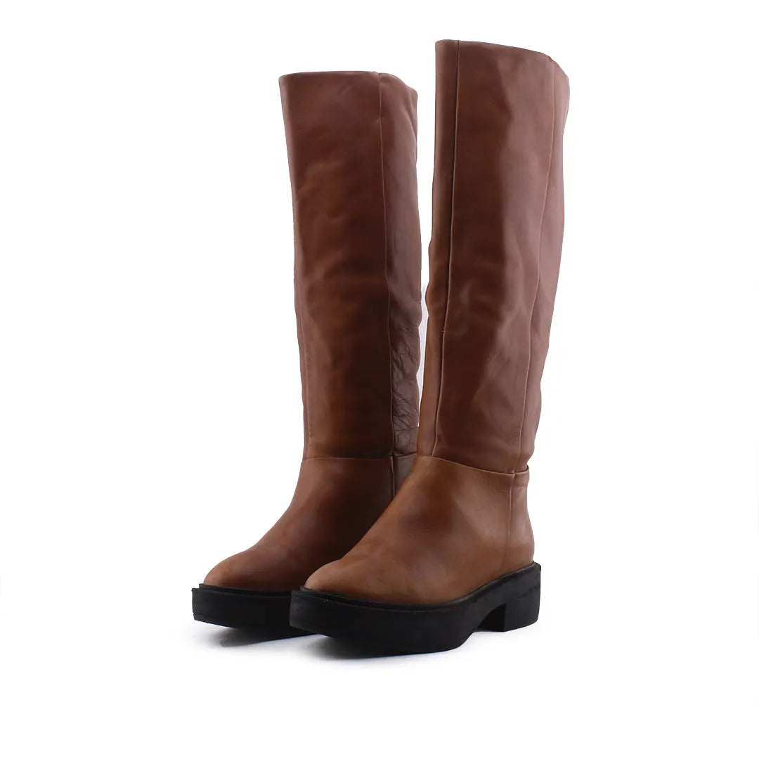 Mango Knee High Boot | 100% Authentic Leather