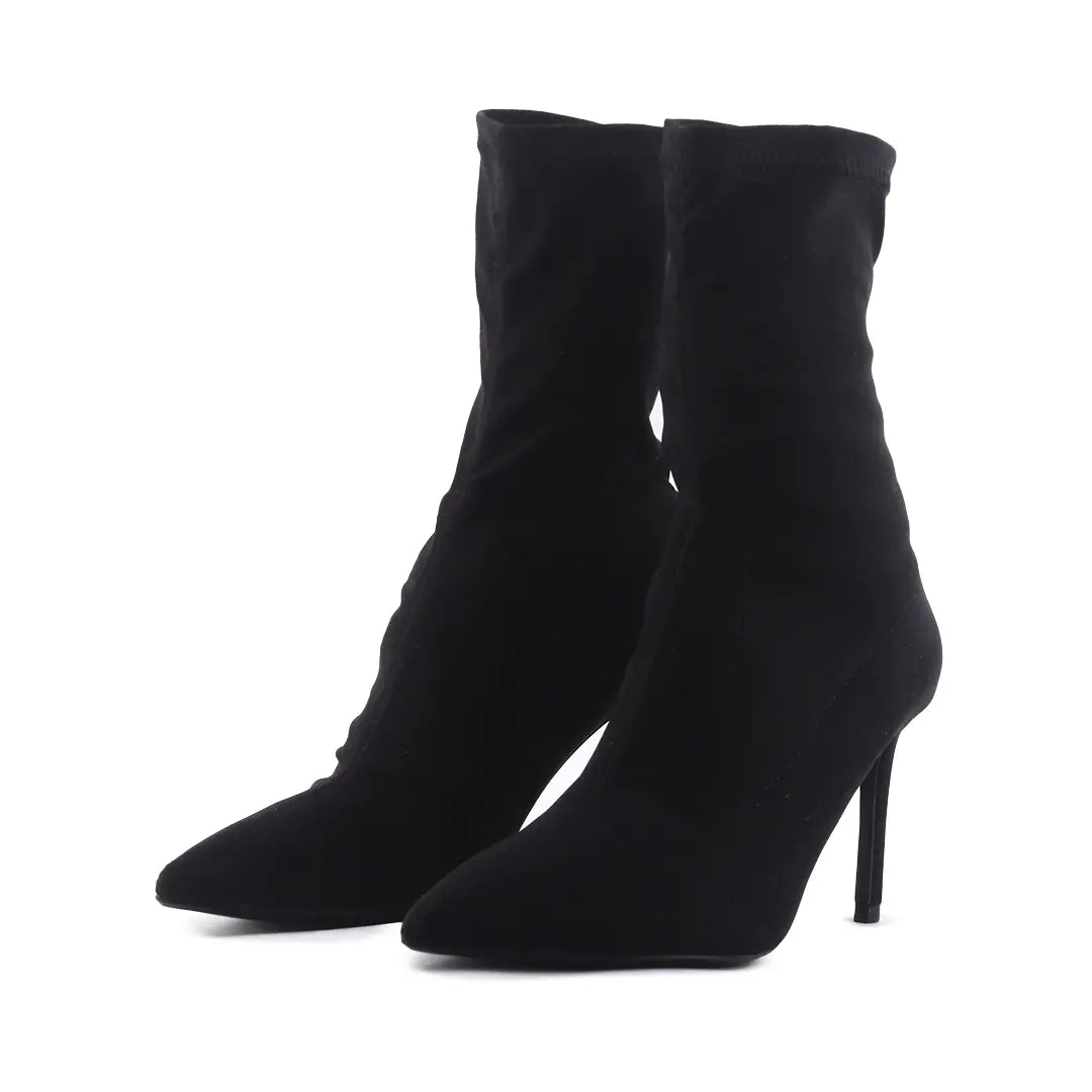 Bershka Textile Ankle Boot