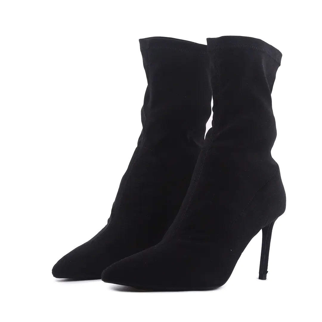 Bershka Textile Ankle Boot