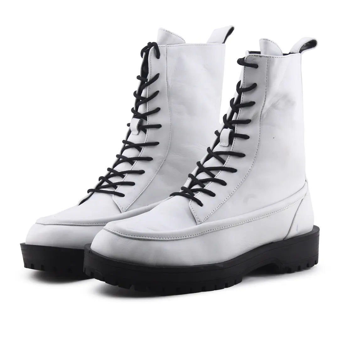 Zara Lace Up Ankle Boot | 100% Authentic Leather