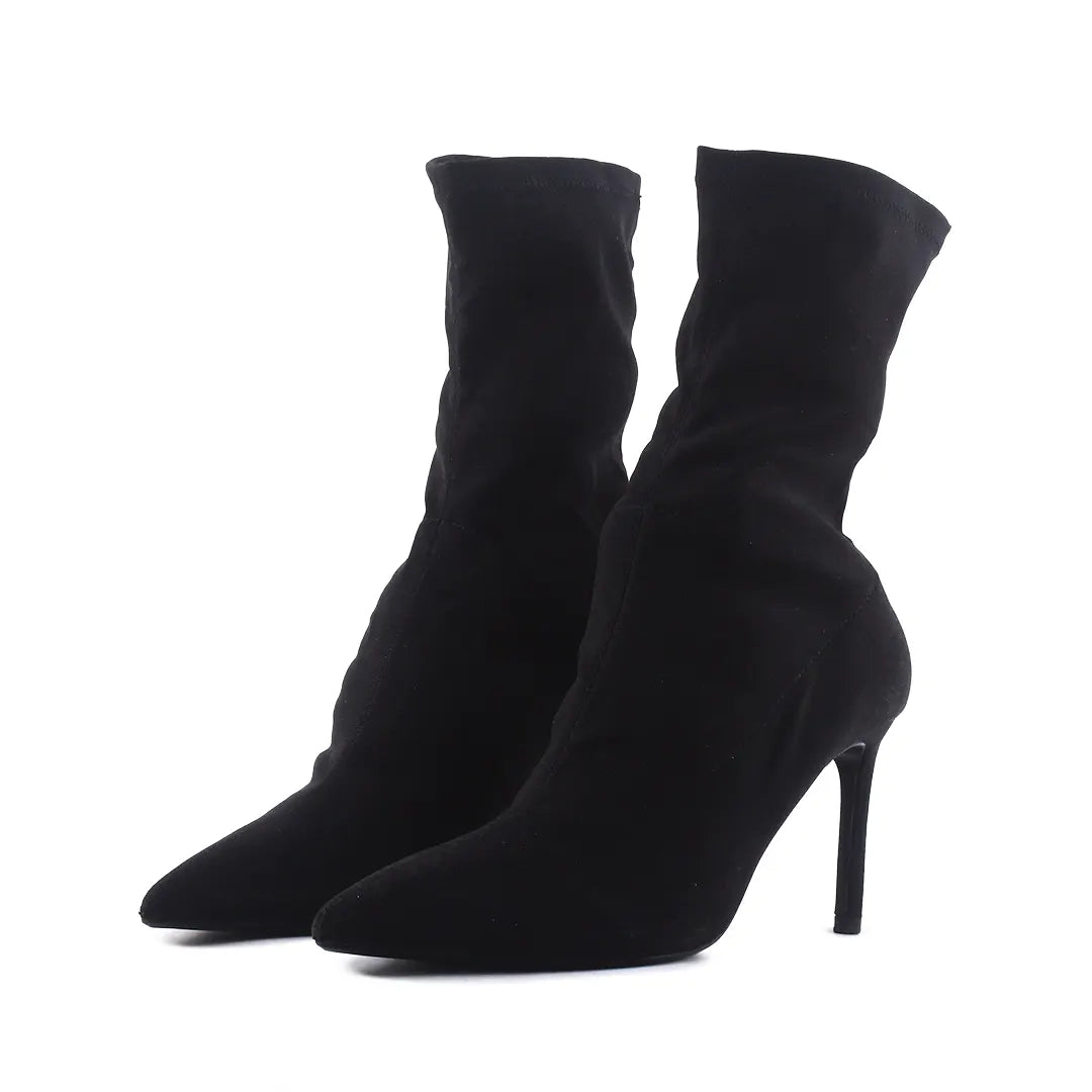 Bershka Textile Ankle Boot