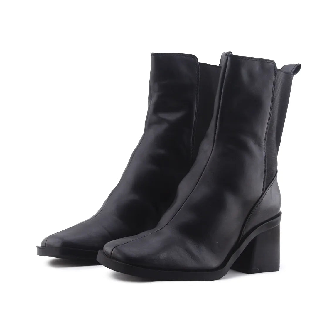 Zara Stretchable Ankle Boot | 100% Authentic Leather