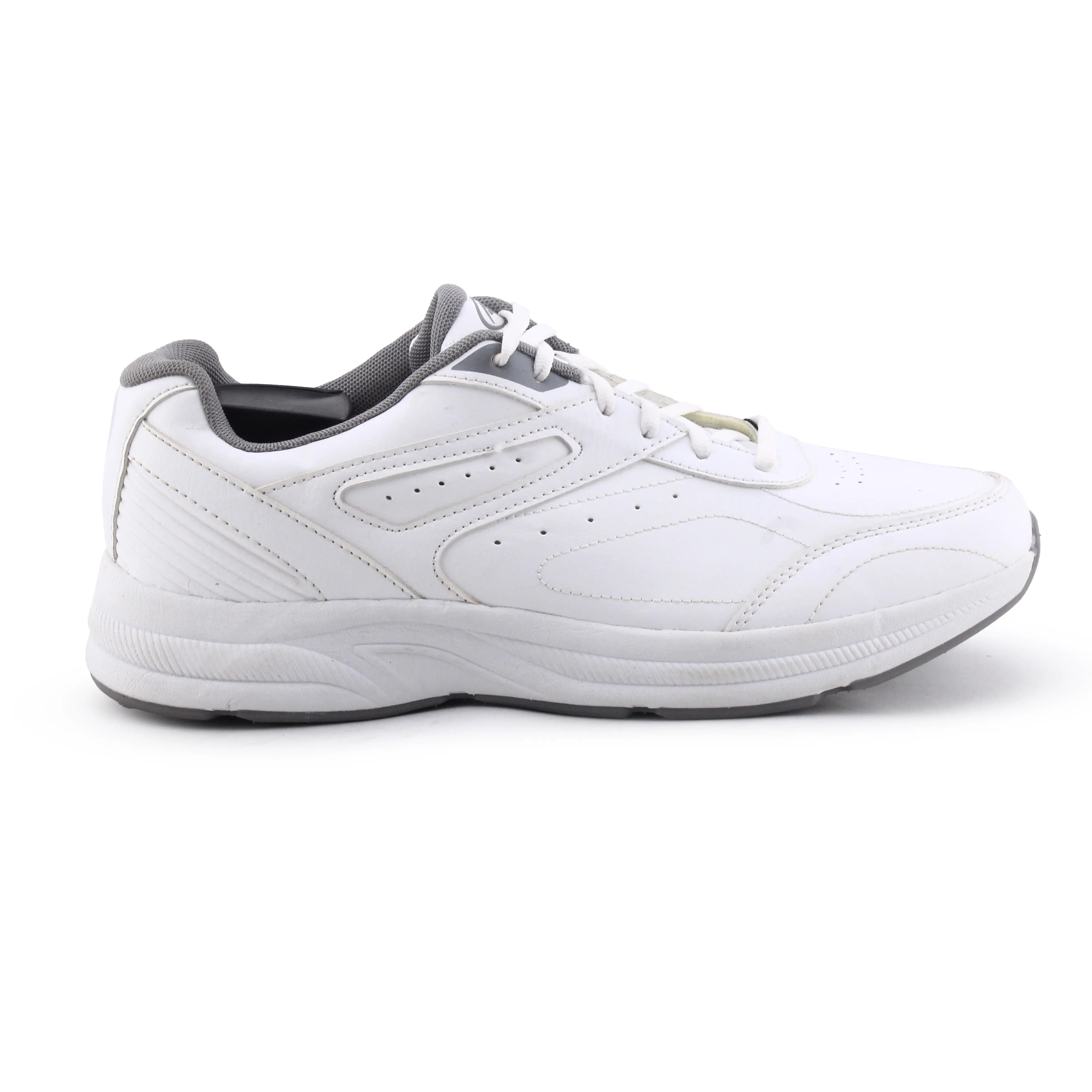 Athletic Works Men's White Memory Foam
