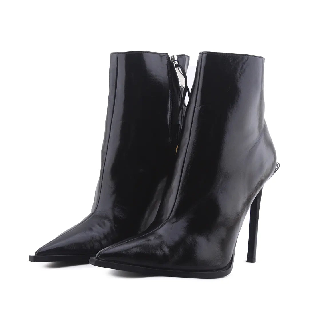 Zara Zipper Ankle Boot | 100% Authentic Leather