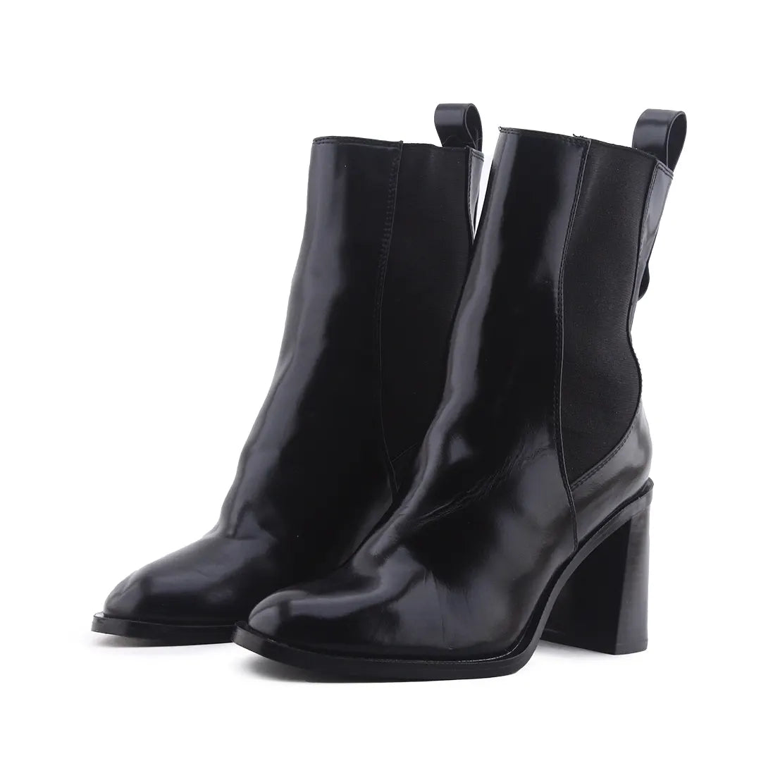 Zara Stretchable Ankle Boot | 100% Authentic Leather