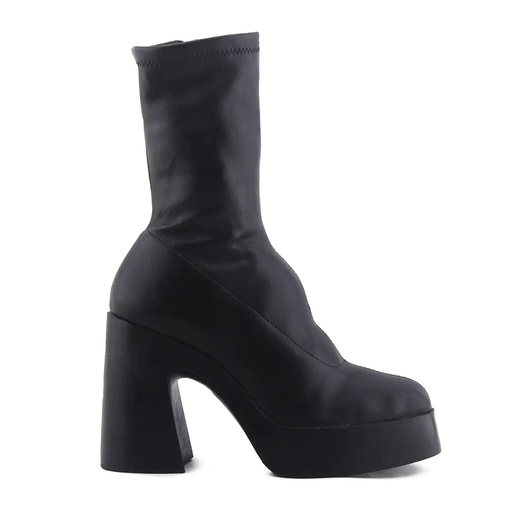 Stradivarius Zipper Ankle Boot | 100% Authentic Leather