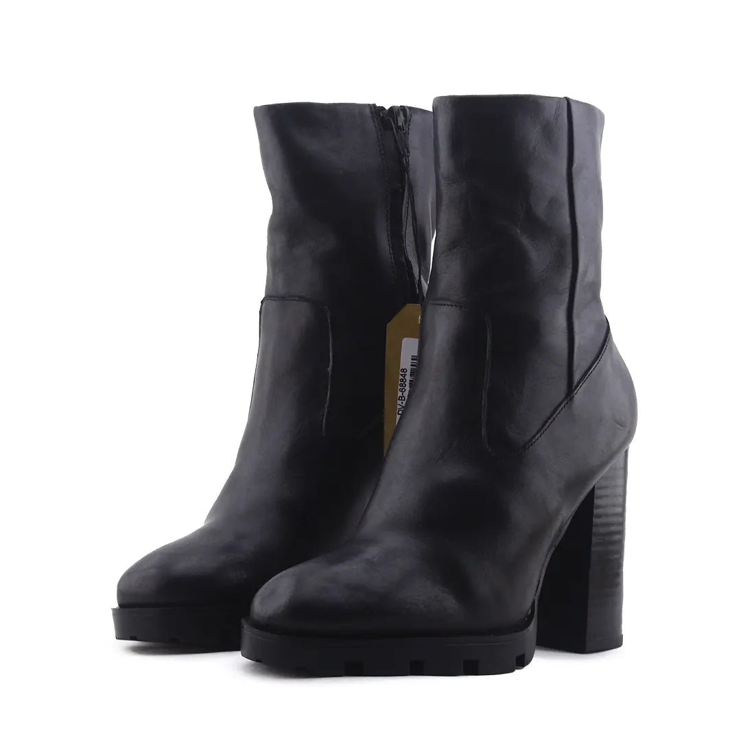 Zara Zipper Ankle Boot | 100% Authentic Leather