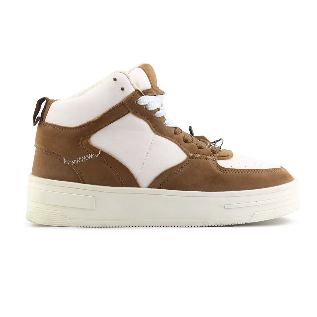 Bershka High Top Lace Up Shoes
