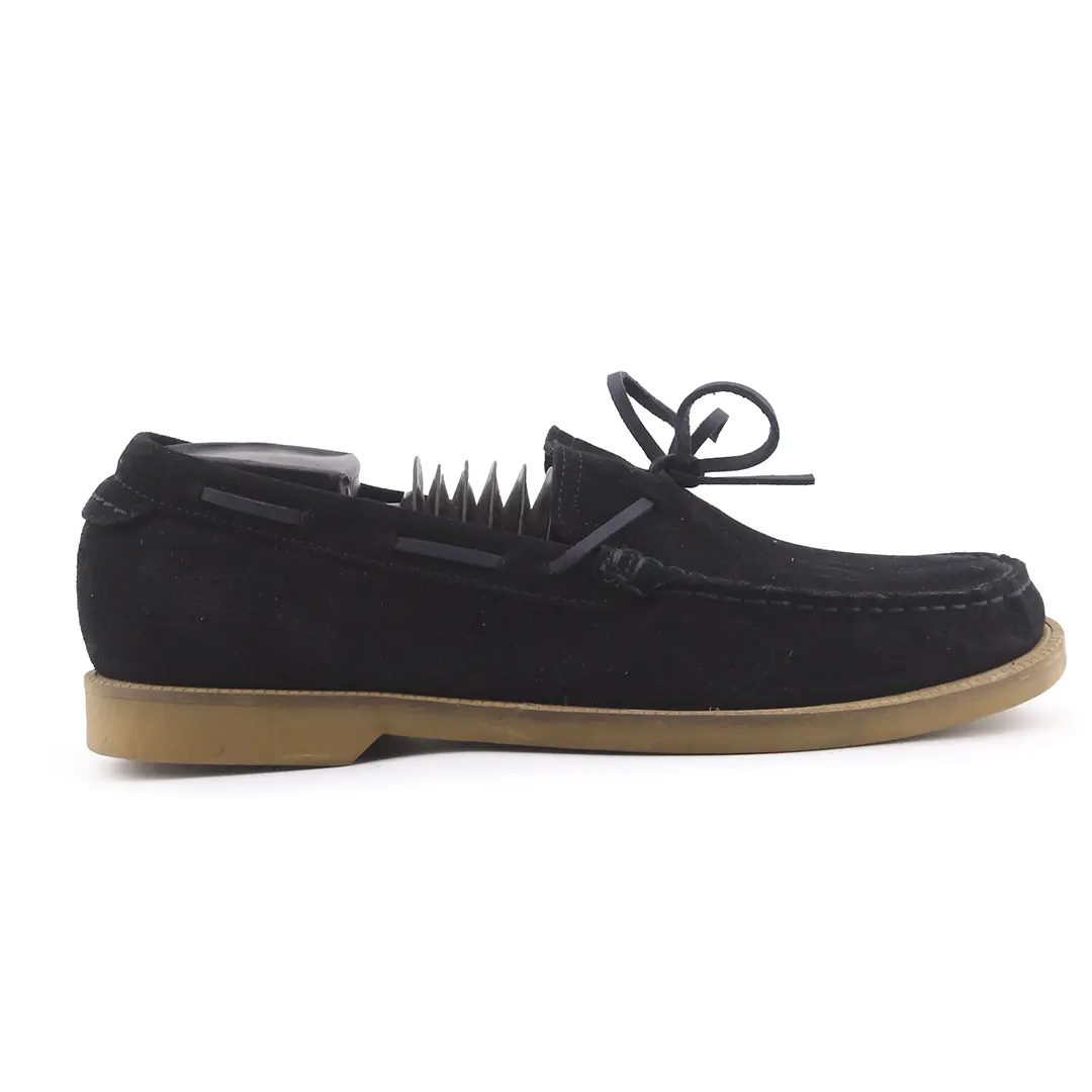 Zara Suede Dockside Loafers