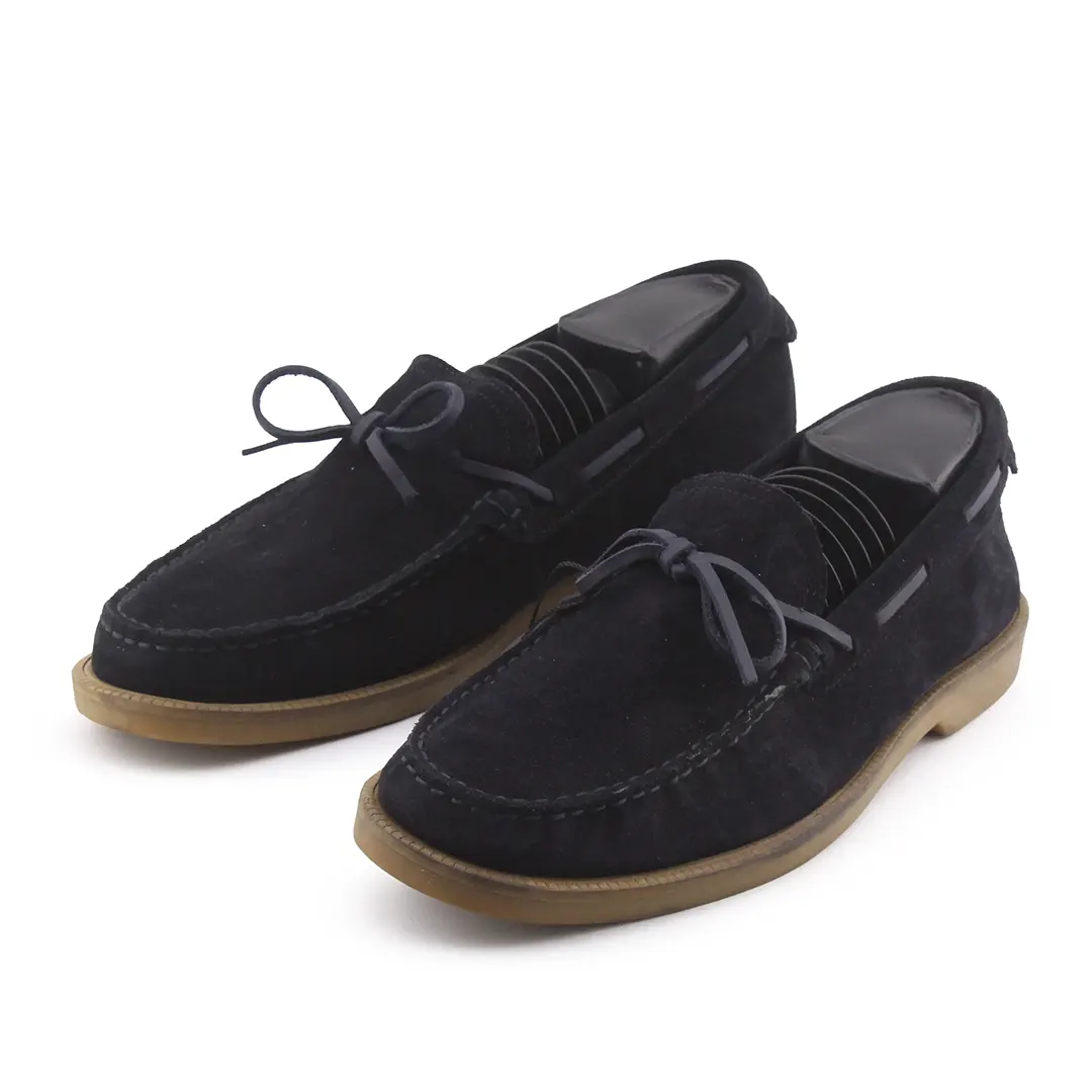 Zara Suede Dockside Loafers
