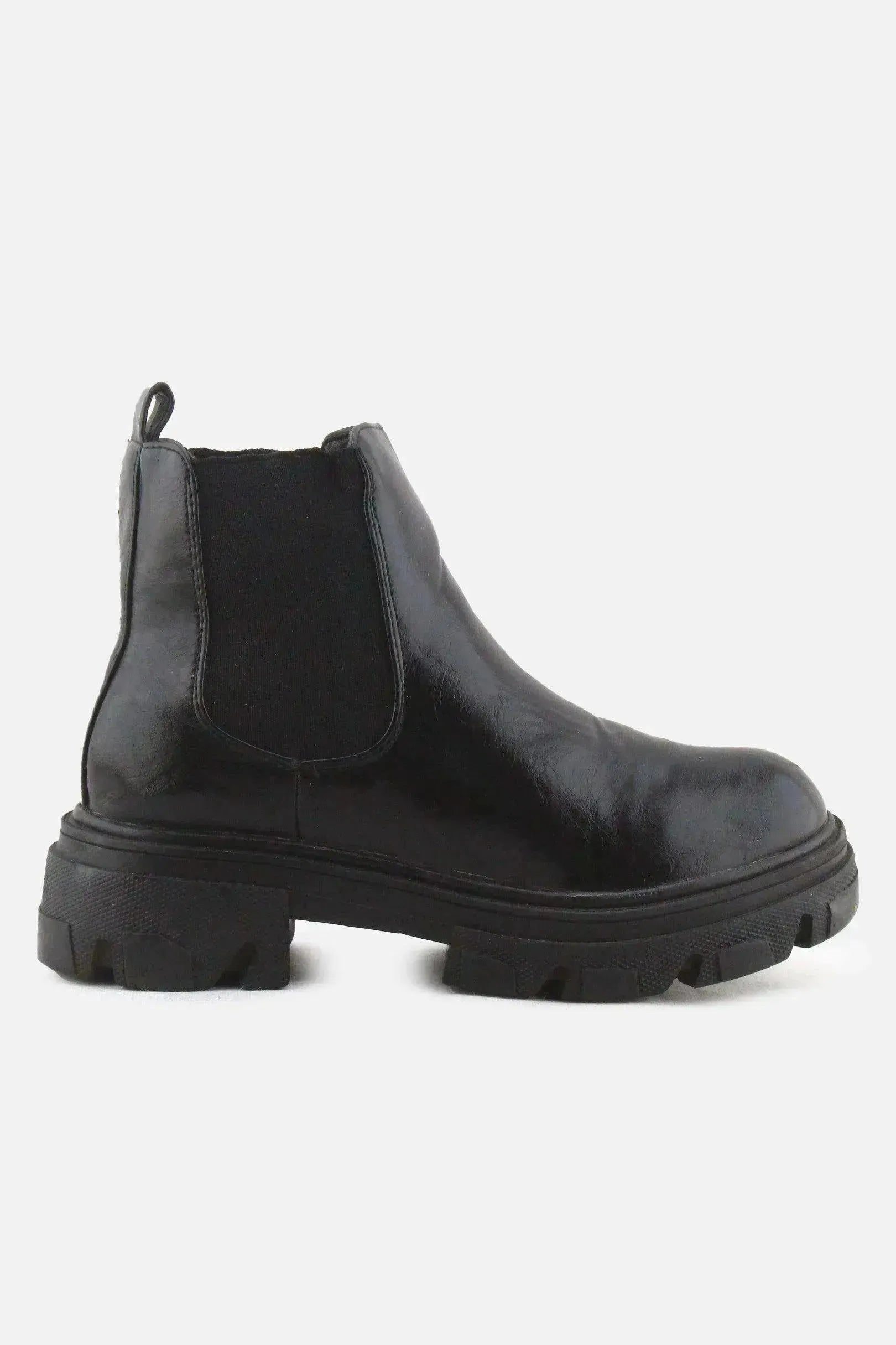 European Brand Stretchable Chelsea Ankle Boots | 100% Authentic Leather - sundaybazar