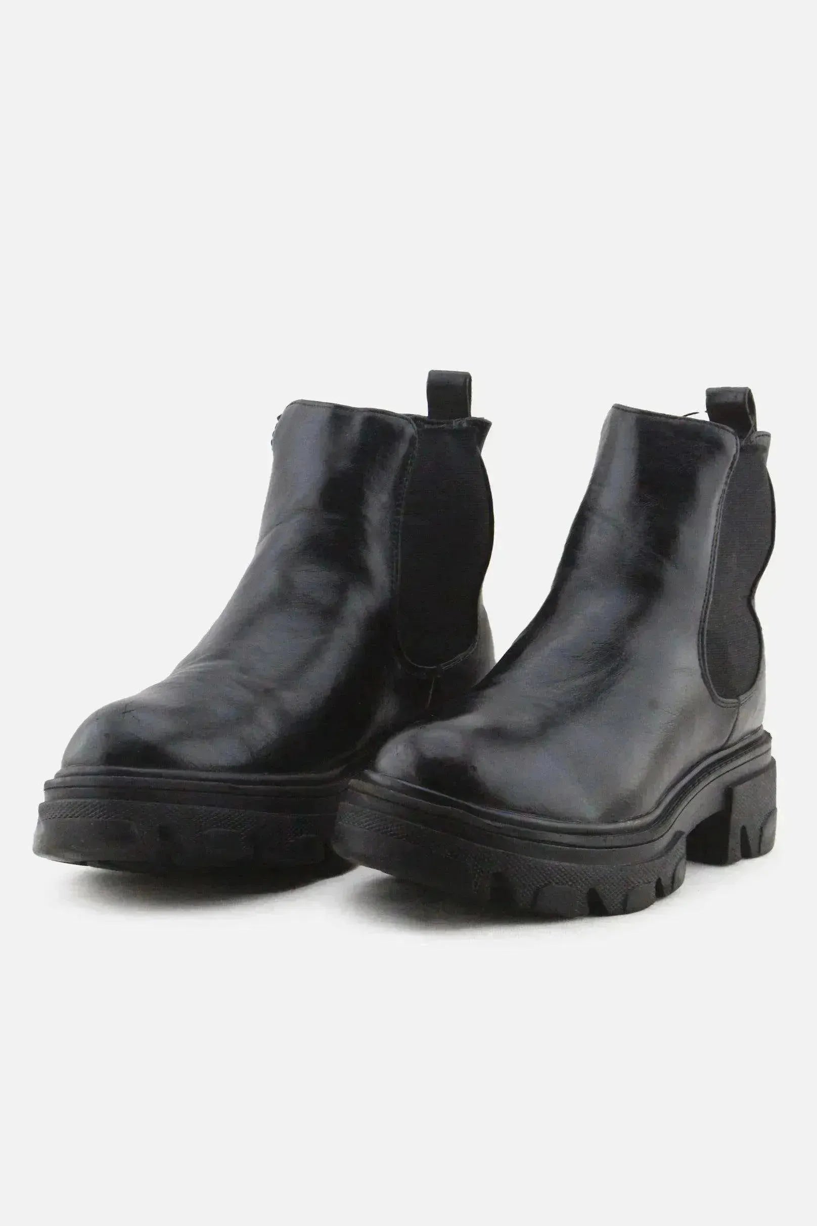 European Brand Stretchable Chelsea Ankle Boots | 100% Authentic Leather - sundaybazar