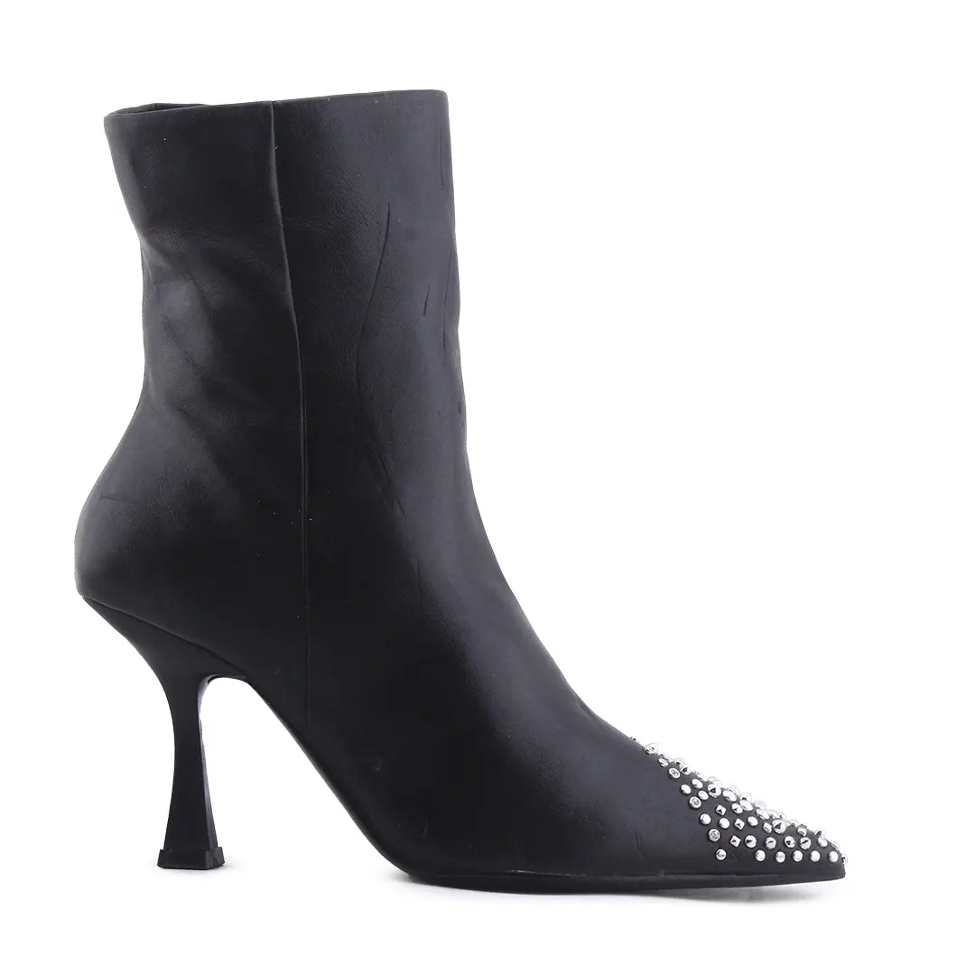 Zara Zipper Ankle Boot | 100% Authentic Leather