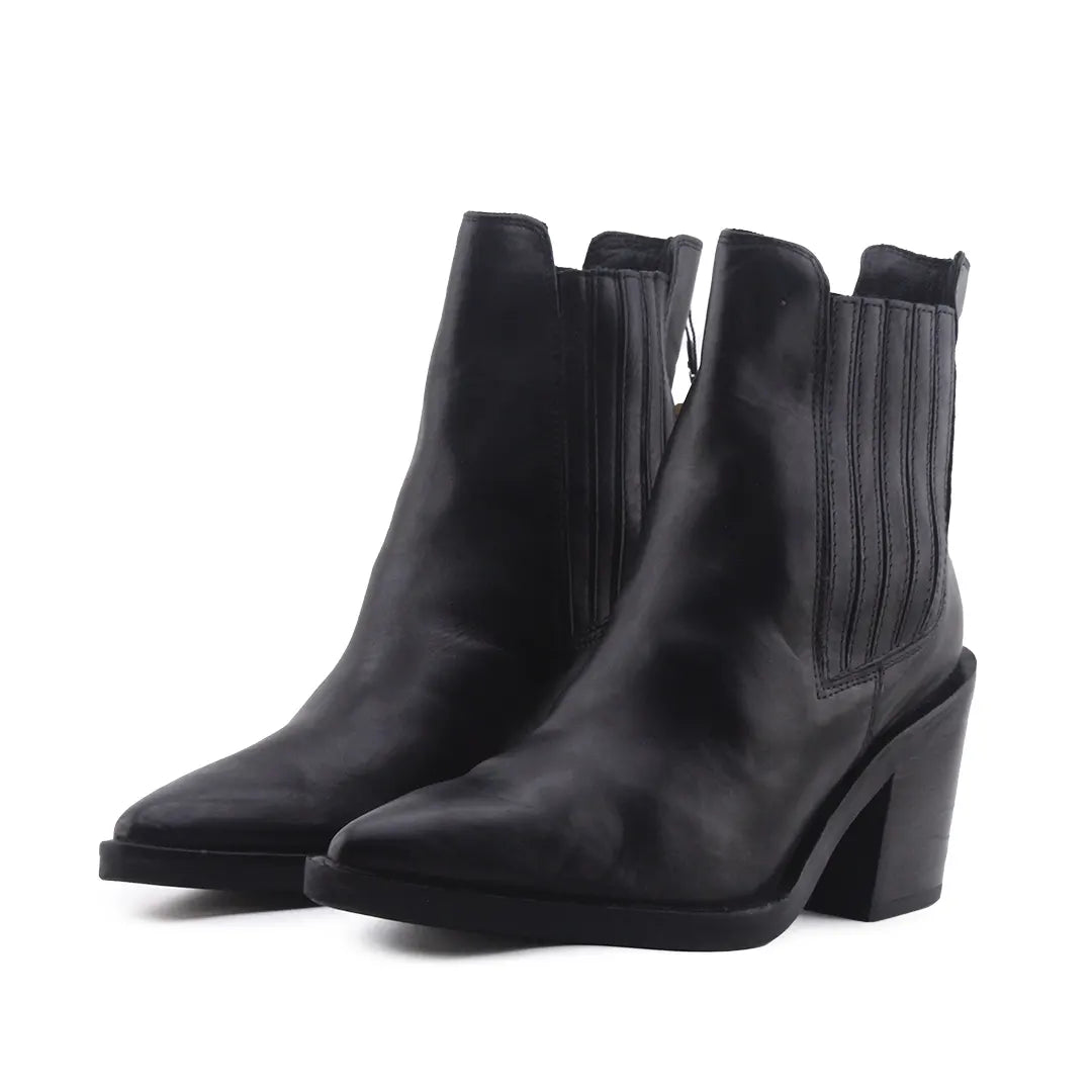 Zara Stretchable Ankle Boot | 100% Authentic Leather