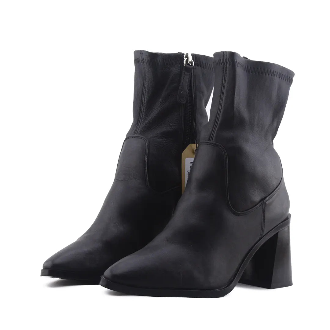 Zara Zipper Ankle Boot | 100% Authentic Leather