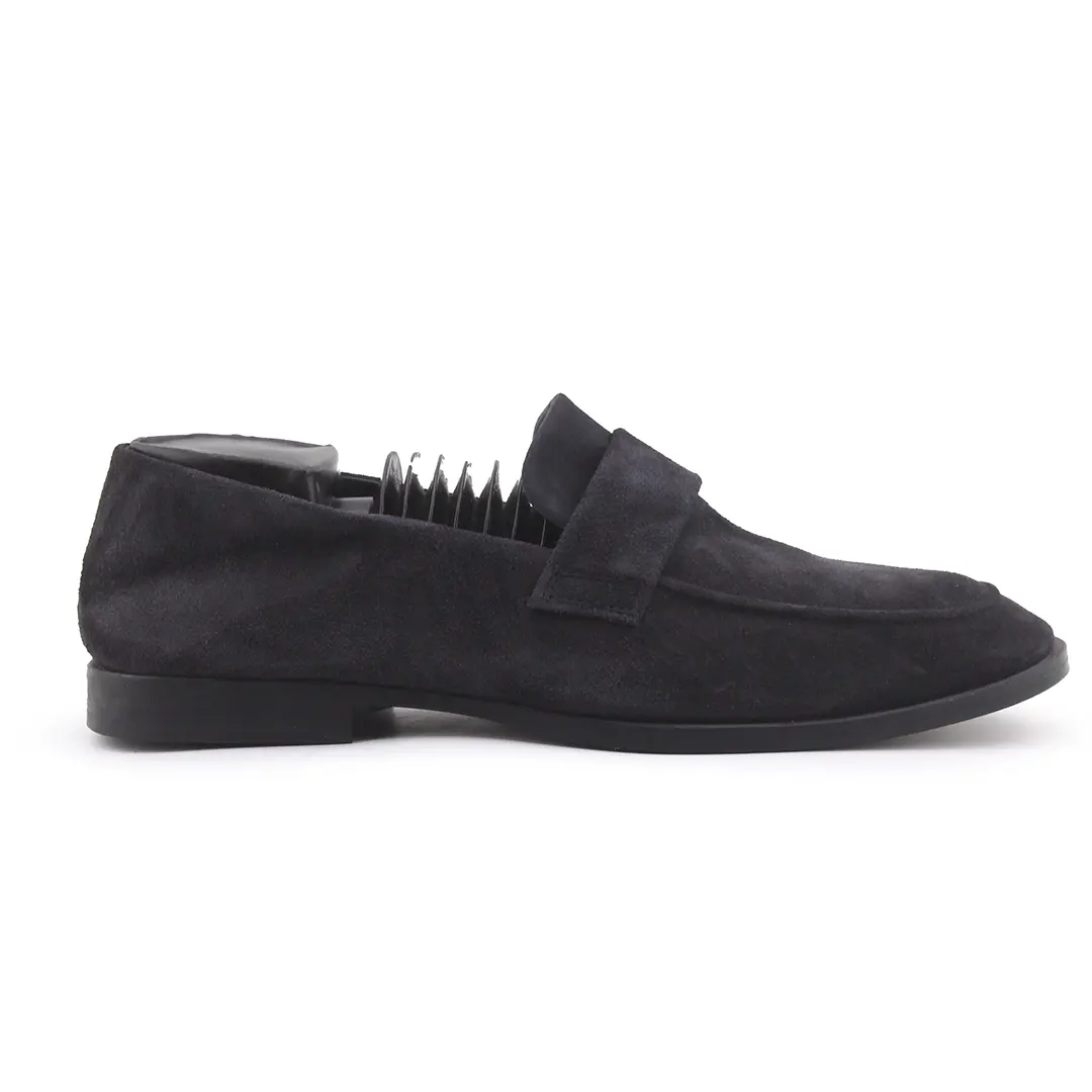 Zara Suede Penny Loafers