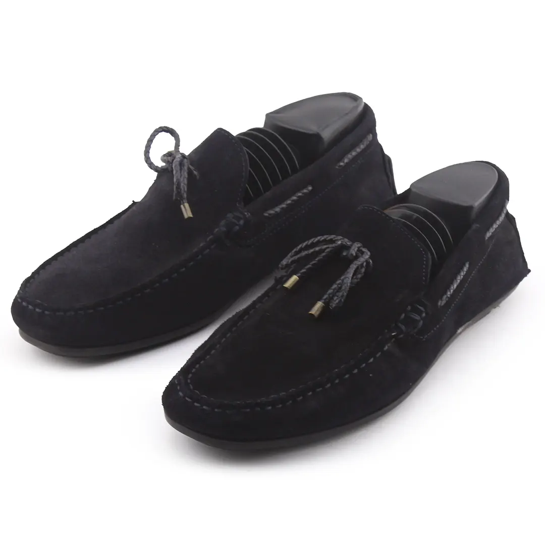 Zara Suede Dockside Loafers