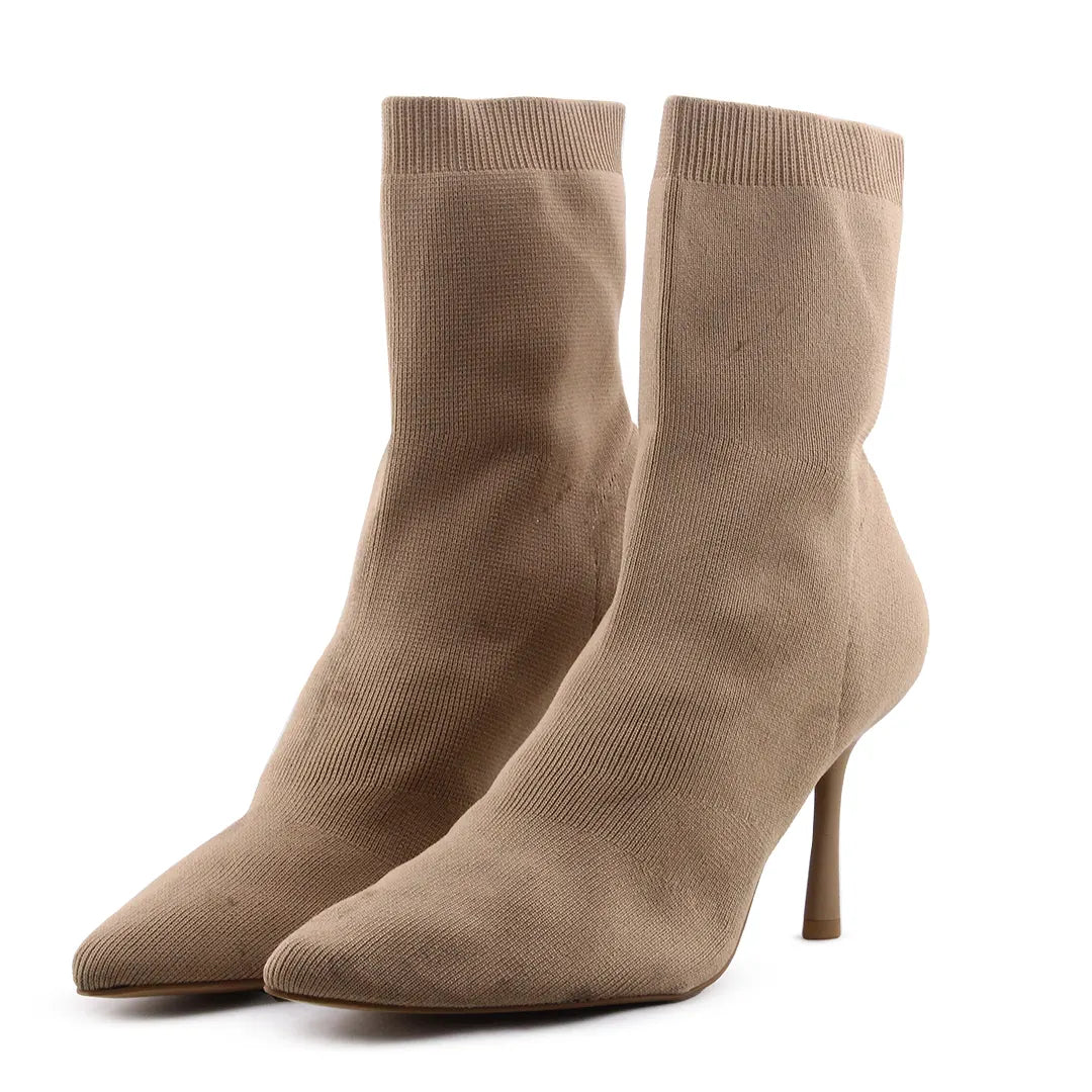 Stradivarius Sock Ankle Boot