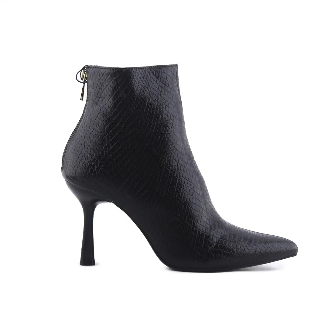 Stradivarius Zipper Ankle Boot | 100% Authentic Leather