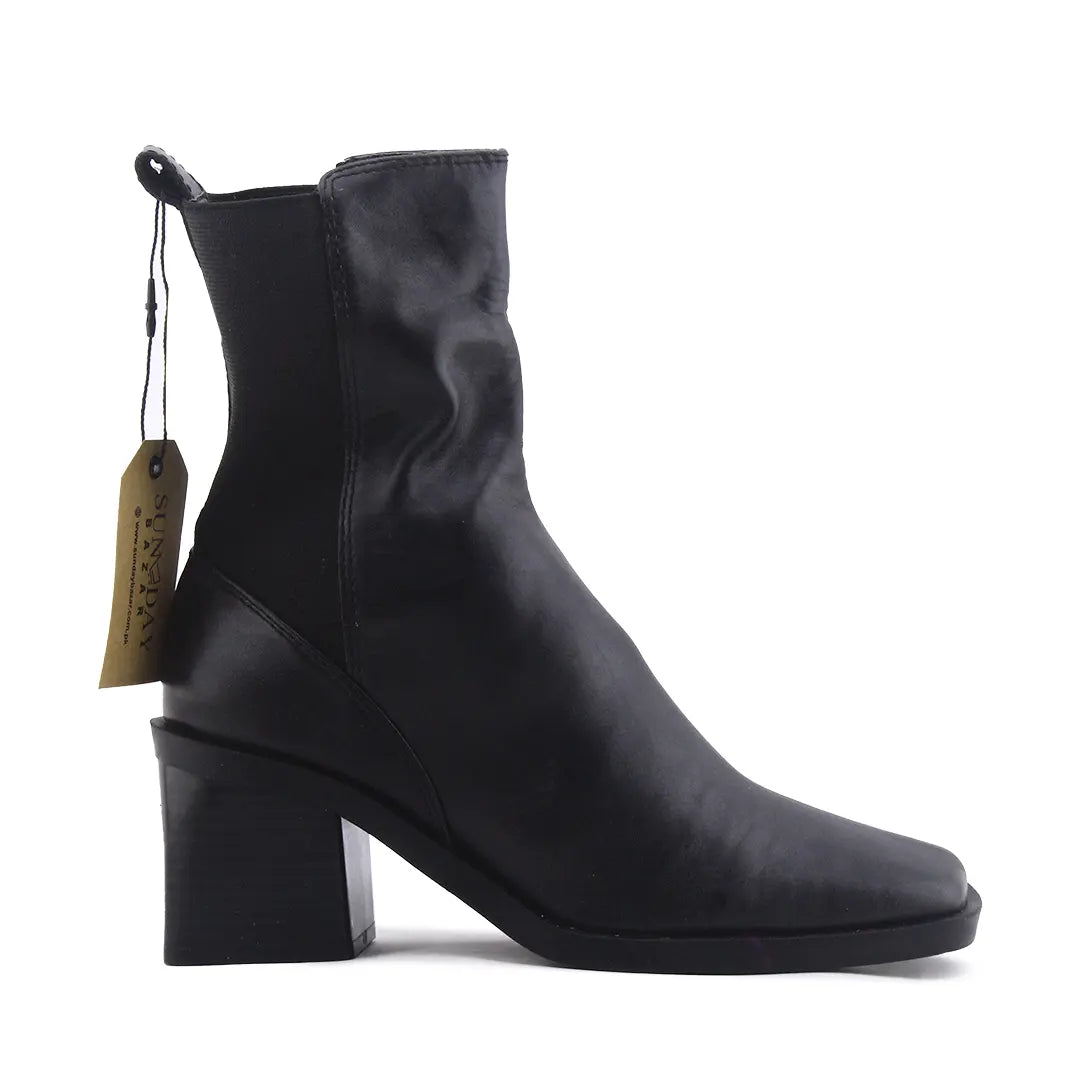 Zara Stretchable Ankle Boot | 100% Authentic Leather
