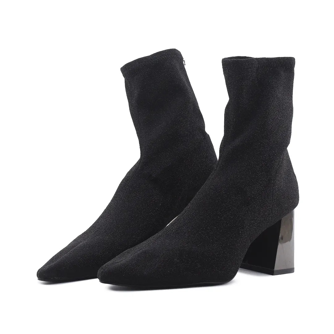 Stradivarius Textile Ankle Boot