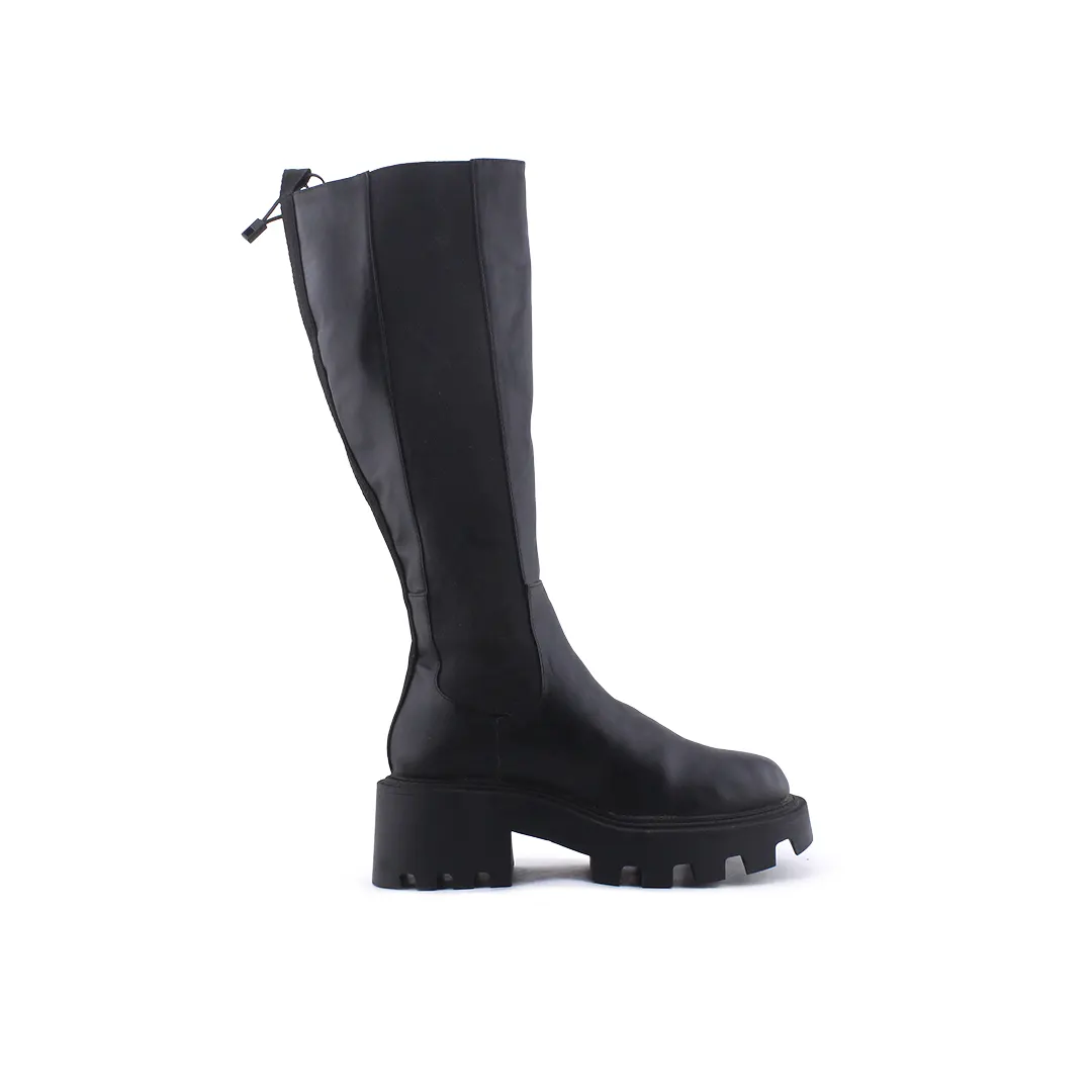 Zara Stretchable Knee High Boot | 100% Authentic Leather