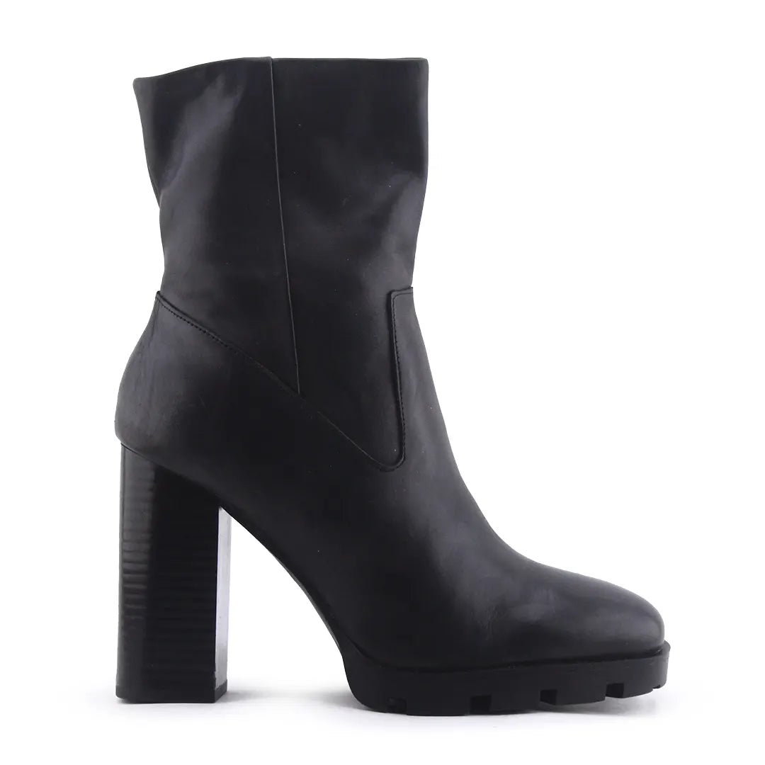 Zara Zipper Ankle Boot | 100% Authentic Leather